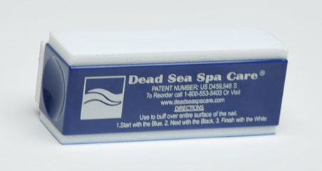 Nail Buffer, Dead Sea Spa Care Nail Buffing Tool, Dead Sea Spa