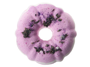 Lavender Pomegranates Bath Bomb Cake